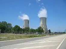 The cooling towers of Eurodif