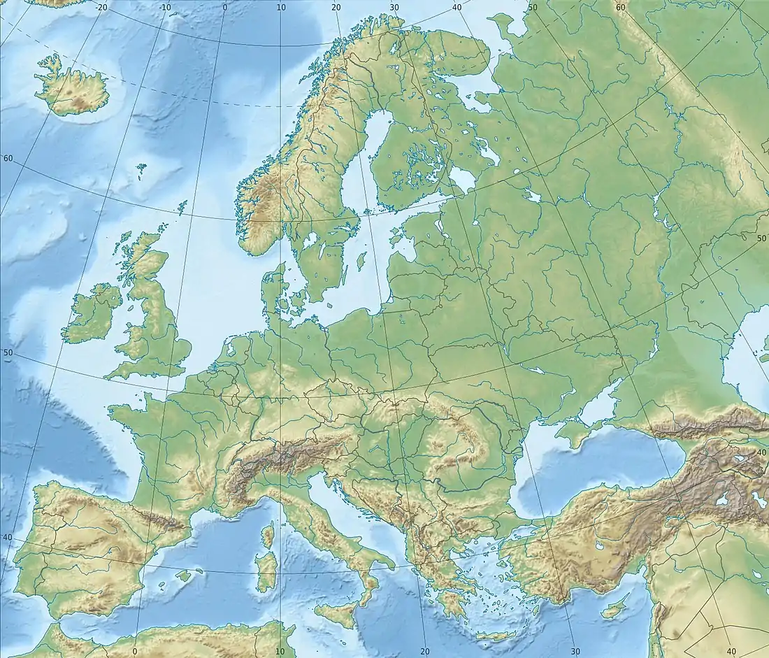 Utena is located in Europe