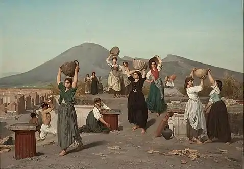 Fouilles à Pompéi (Excavations at Pompei) (1865)