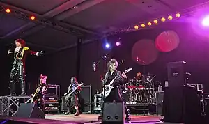 All-female band Exist Trace in Pittsburgh 2012