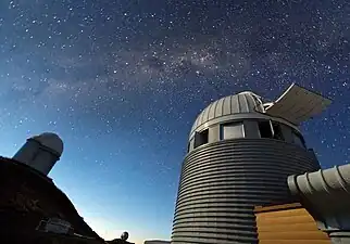 Euler and ESO 3.6-meter are both exoplanet hunters at La Silla