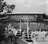 United States Pavilion, Expo 1958, Brussels, Belgium (1957)