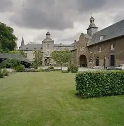 Castle Wijnandsrade courtyard