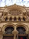 Exterior Moorish Revival details