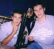 Eyedea with DJ Abilities at Scribble Jam 1999.