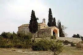 The chapel of Saint-Sixte, in Eygalières