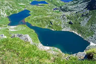 Rila Twin lake.