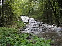 Waterfall in Szalajka Valley