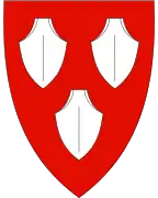 Coat of arms of Førde(1990-2019)