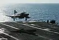 F-4S of VF-161 landing on USS Midway (CV-41) in 1981
