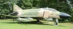 F-4 Phantom II in front of the museum