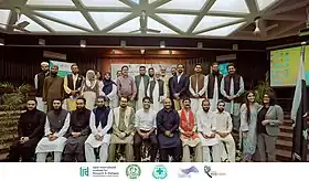 Participants of the Faith for Our Planet Workshop in Islamabad at the end of the session.