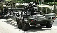 FH-2000 in towing configuration