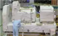 HTV-2 Exposed Pallet with FHRC and CTC4 during preflight (pallet deployed and retrieved)