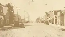 Main Street, Meservey, Iowa