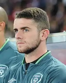 Robbie Brady made one appearance for Manchester United.