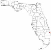 Location of Golden Lakes, Florida