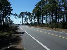 Intersection of SR 65 with US 98/319