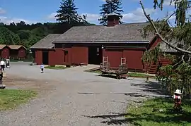 The barn at Fosterfields