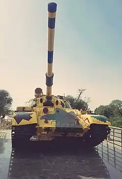 T-55 tank at Bapora