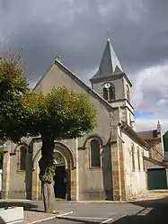 The church in Saint-Ennemond