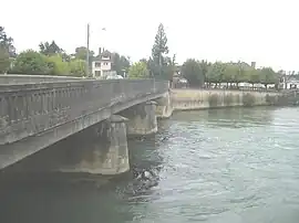 Bridge over the Aube at Arcis-sur-Aube