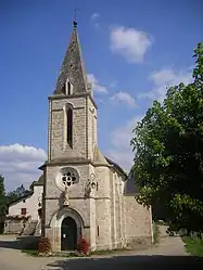 The church in Boussac