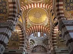 Interior of Notre-Dame de la Garde