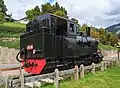 Locomotive FS R.410.004 of the Val Gardena Railway, restored and with new livery