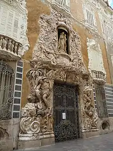 Portal of the Palace of the Marquis de Dos Aguas, Valencia, Spain (1740–1744)
