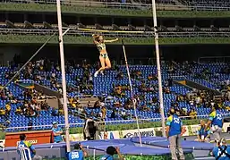 Image 3The pole vault competition at the 2007 Pan American Games (from Track and field)