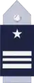 A FACh squadron commander's shoulder rank insignia.