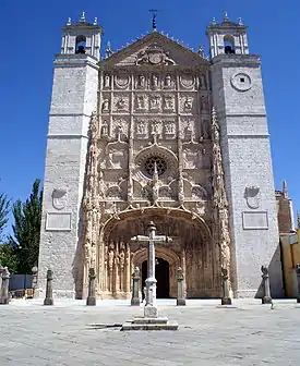 San Pablo Church (Valladolid), example of gothic style.