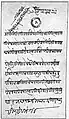 Facsimile of the handwriting of Nana Phadnavis and Sadashivrao Bhau