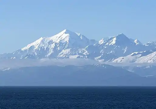 4. Mount Fairweather in the Hoonah–Angoon Census Area, Alaska