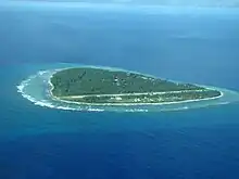 Falalop Island in Ulithi Atoll