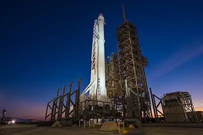 CRS-10 at LC-39A before launch