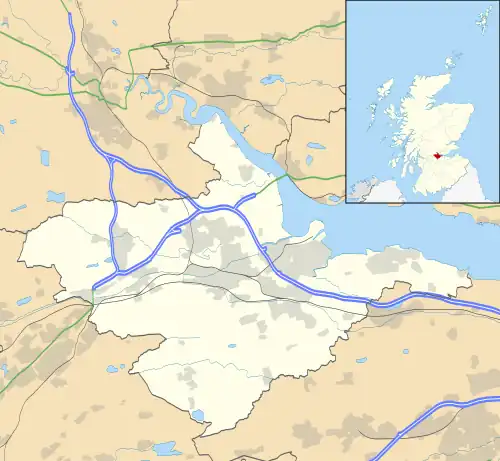 RAF Grangemouth is located in Falkirk