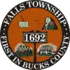 Official seal of Falls Township