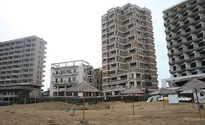 Abandoned hotels in Varosha