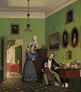 The Waagepetersen Family (1830), Statens Museum for Kunst