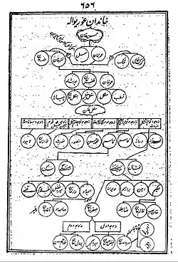 Family Lineage of Pashtun Tribe Mughal Khel