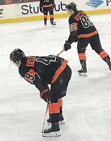 Joel Farabee has played for the Flyers since the 2019–20 season.