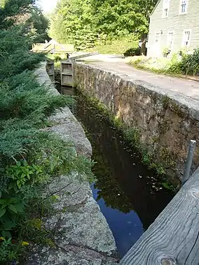 Lock 12 on the Farmington Canal Trail