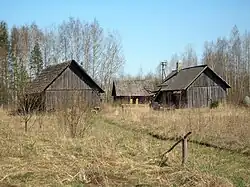 A small disused farmstead in Kundruse near Saatse, in Setumaa region (Põlva County), Southeast Estonia.