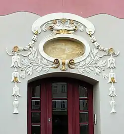 Adorned portal