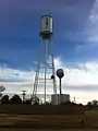 Two water towers in Farwell