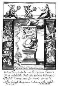 Frontispiece of Fasciculus Chemicus