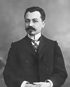 Fatali Khan Khoyski, the first Prime Minister of the independent Azerbaijan Democratic Republic.