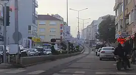 Fatih Street, the main road of Havsa